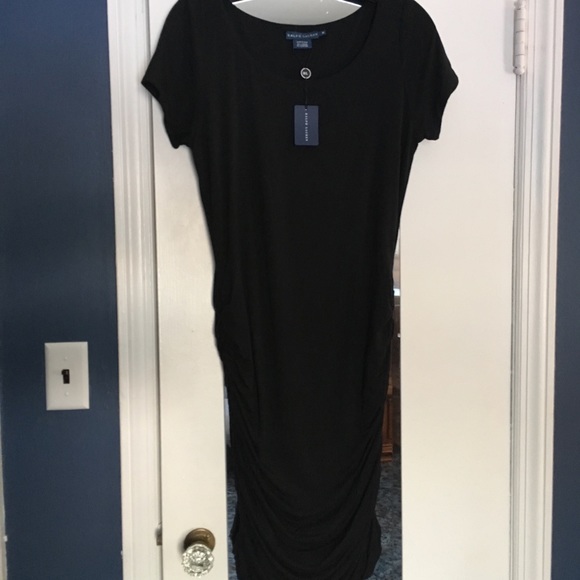 Ralph Lauren Blue Label Ruched Mini Dress - Picture 1 of 3